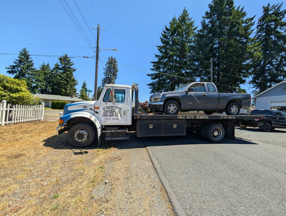 flatbed towing