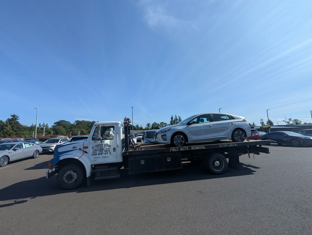 flatbed towing